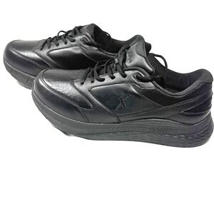 XELERO STEADFAST Men's X58300 Black Leather Shoes Size 13 6E Wide New In Box